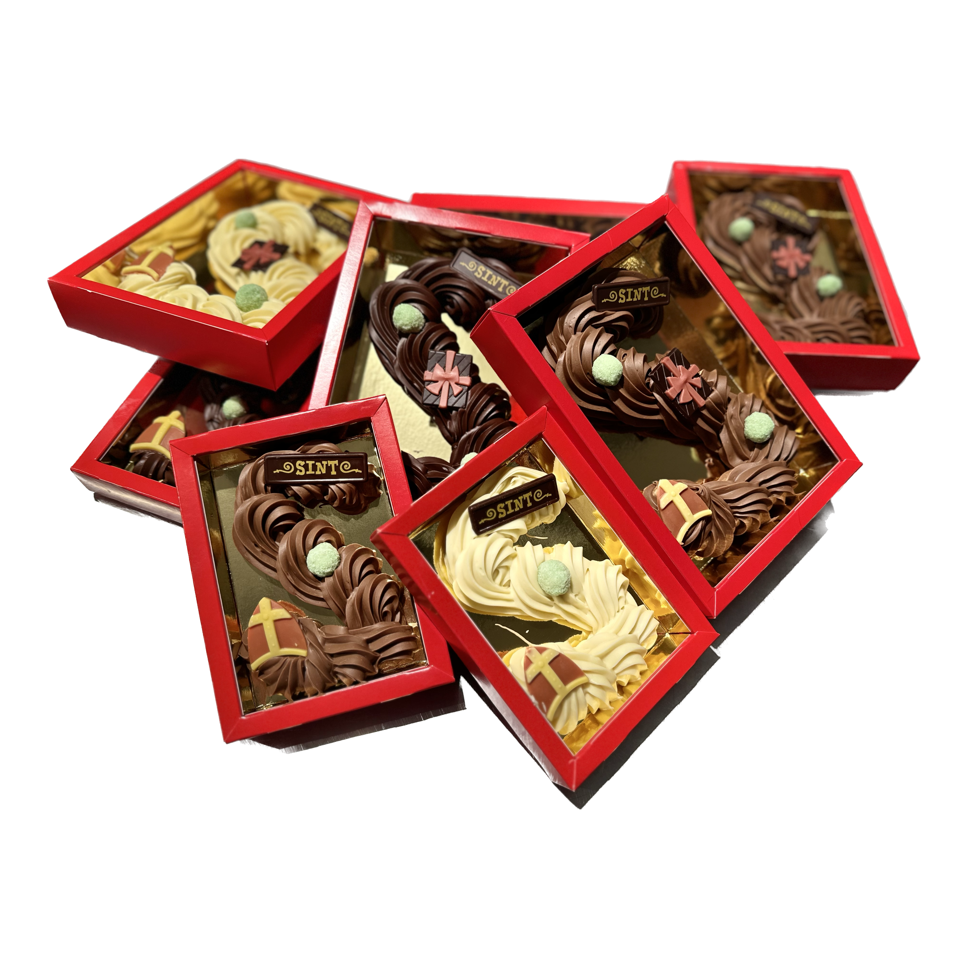 Ambachtelijke room chocoladeletter Groot - Afbeelding 5