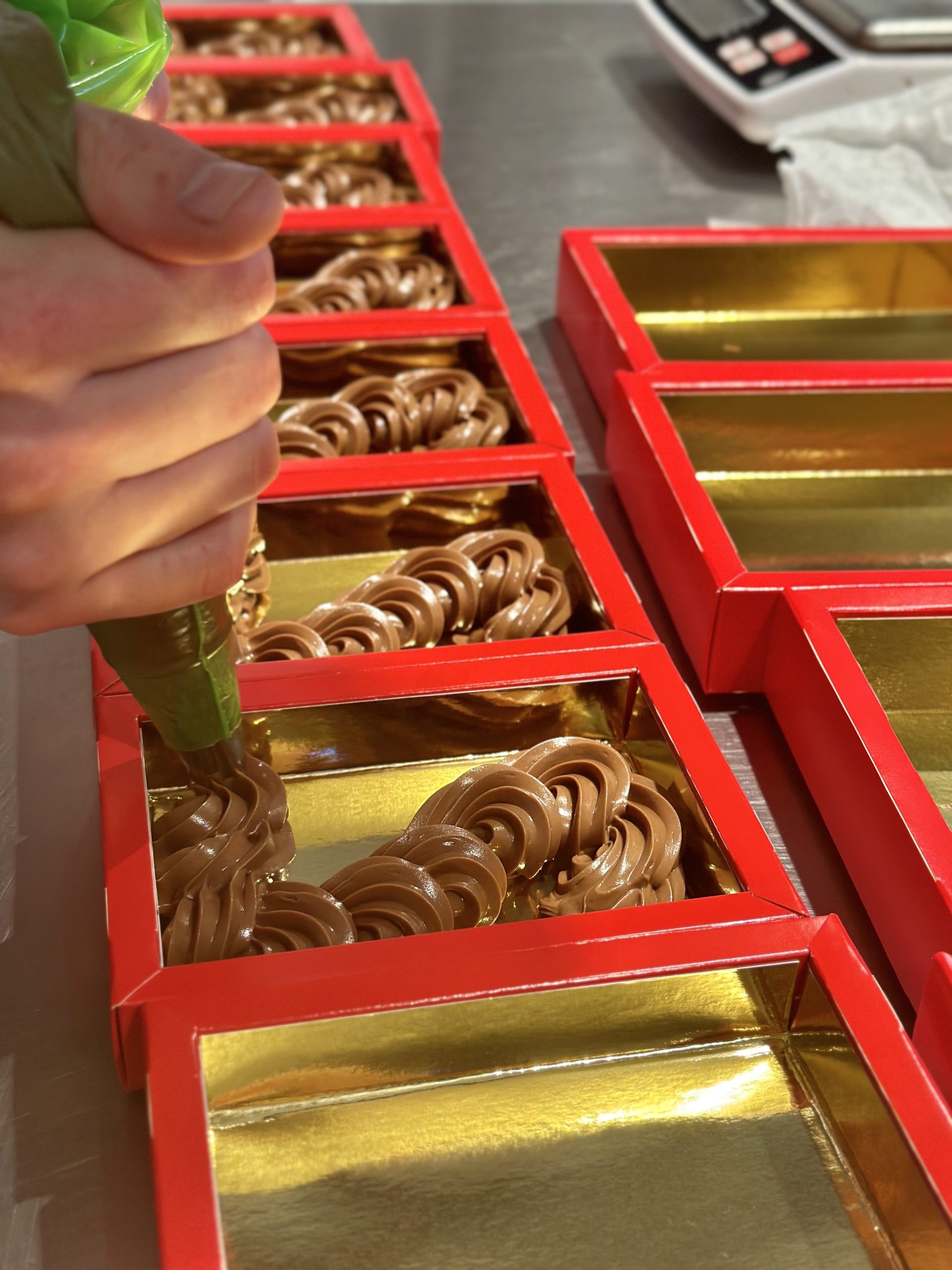 Ambachtelijke room chocoladeletter Groot - Afbeelding 6