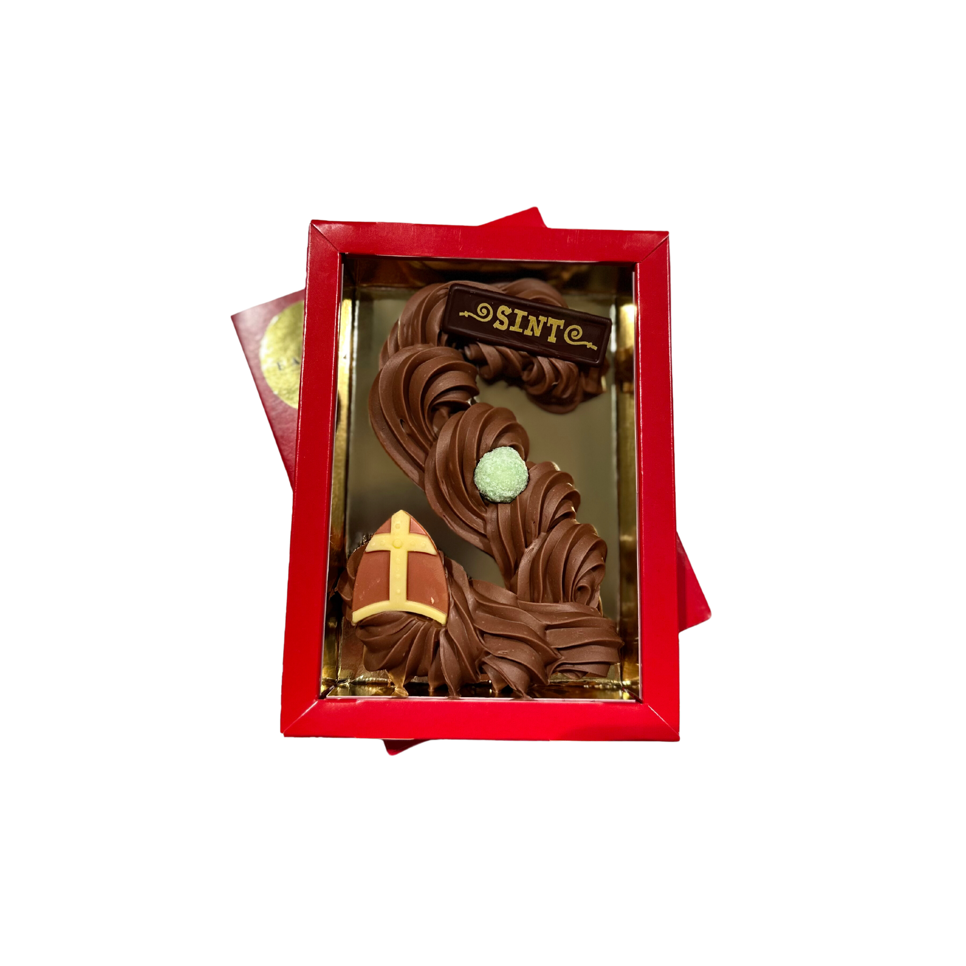 Ambachtelijke room chocoladeletter Klein