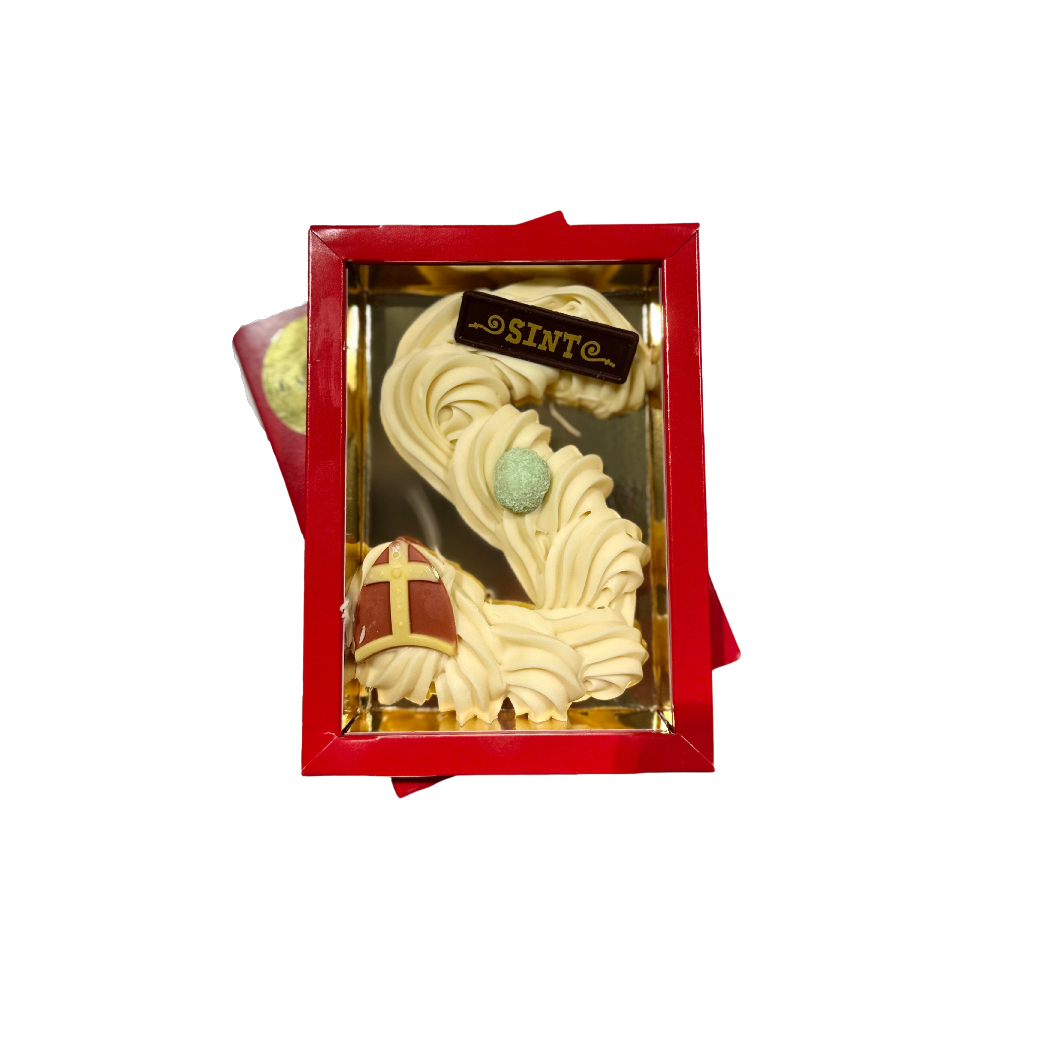 Ambachtelijke room chocoladeletter Klein - Afbeelding 3